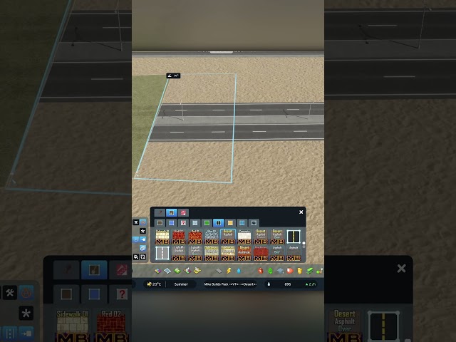9 New Pavement Surfaces in Cities Skylines 2