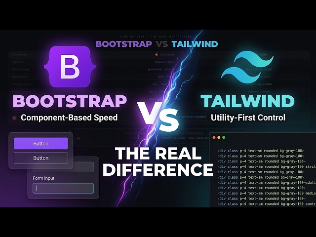 Choose Bootstrap or Tailwind? Watch This First
