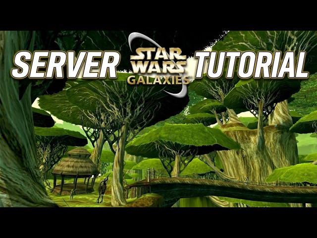 Star Wars Galaxies Post-CU Server Tutorial