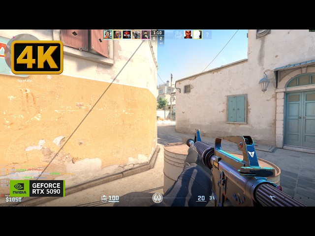 Counter-Strike 2 Gameplay 4K (No Commentary)