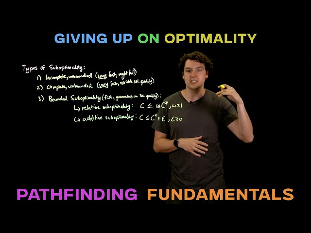 L20: Giving up on Optimality
