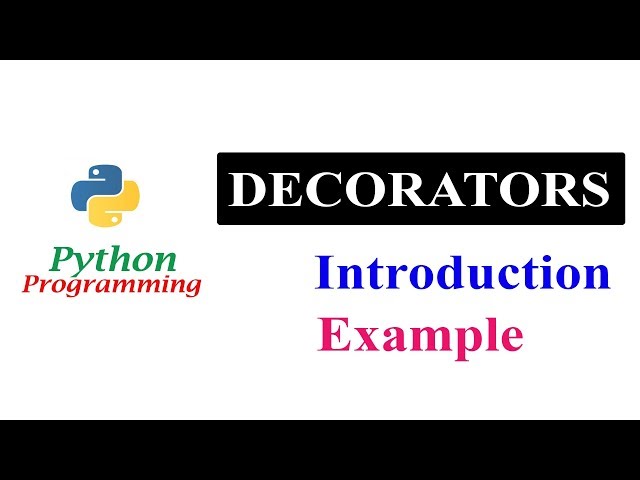 Python Tutorials - Decorators Part 1 | Introduction | Functions | Example