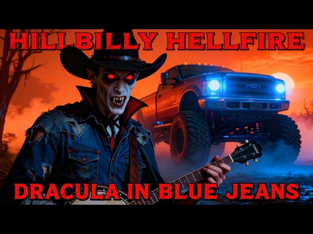 🔥Dracula In Blue Jeans🪕 Hillbilly Hellfire 💀 Country Metal ⚡