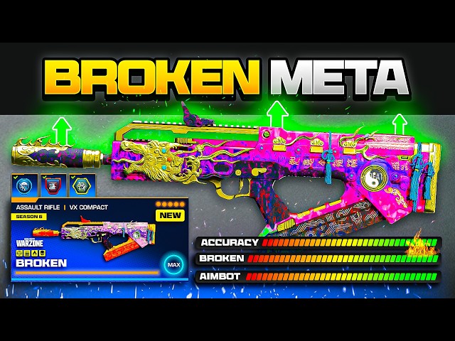 the NEW *BROKEN* META LOADOUT in Warzone after the NEW UPDATE! (Best VX COMPACT Class)