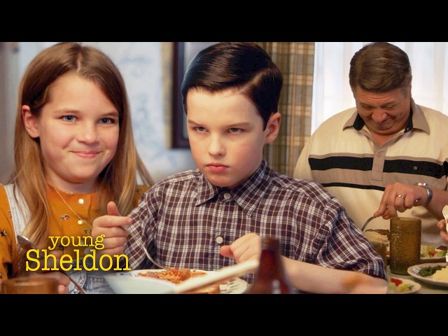 Clips to Watch While You Eat | Young Sheldon Compilation