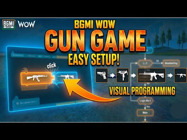 STOP Using Devices! 🛑 Make Gun Game with Visual Programming ONLY! (100% Works)