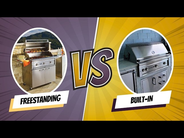Built-In vs. Freestanding Gas Grill: The Commitment Conversation No One Is Having