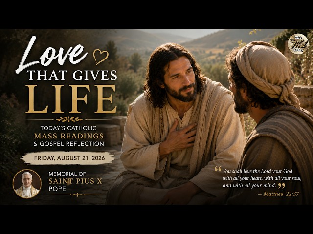 Love That Gives Life – Friday, August 21, 2026