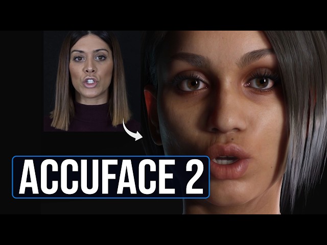 AccuFACE 2 - INSANE Real-Time Facial Mocap for 3D Characters!