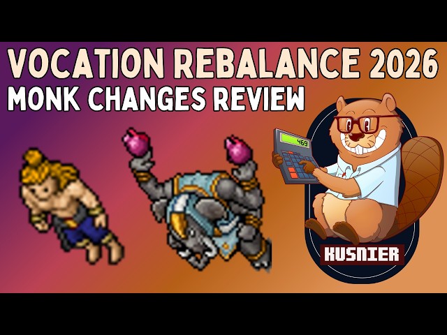 Monk Rebalance Deep-Dive — New Builds, Wheels, MABs & More | Tibia Vocation Rebalance
