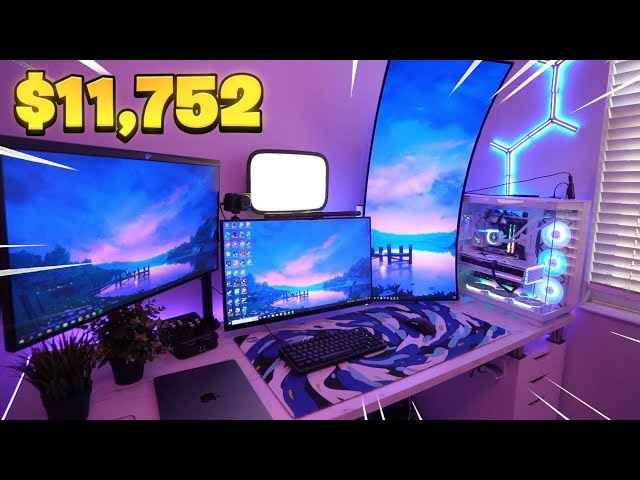 A 16 Year-Old's DREAM Streaming Setup/Room Tour  ($11,752)