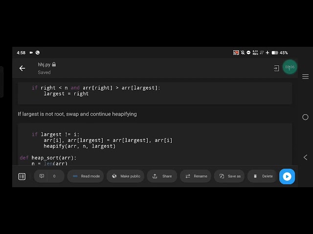 Python Program for Heap Sort Algorithm - Efficient Sorting with Binary Heap