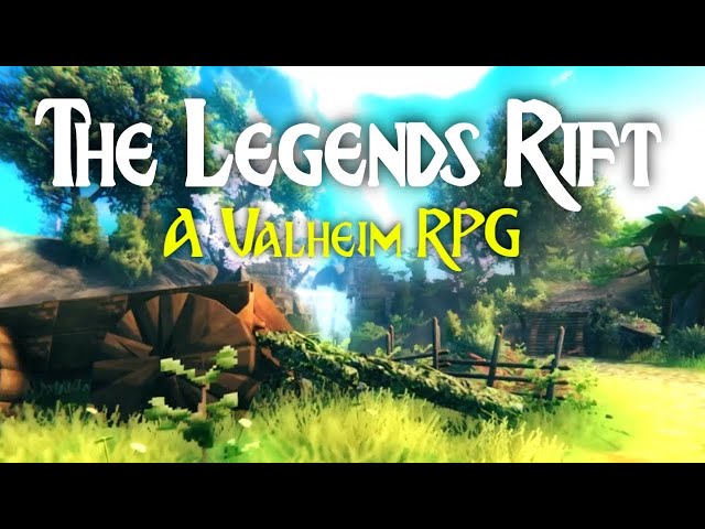 Playing The Beginning of Titan Age 2: The Legends Rift for Valheim