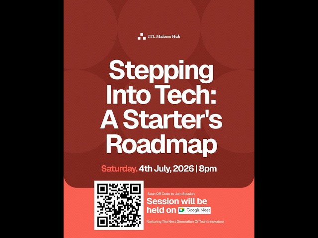 Stepping Into Tech: A Starter's Roadmap | Online Mentorship Session