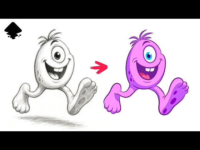 Trace A Pencil Sketch Into Vectors with Inkscape