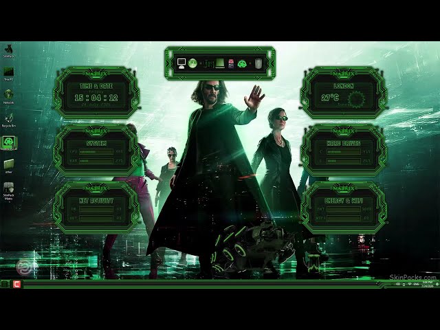 The Matrix Premium SkinPack for Windows 11