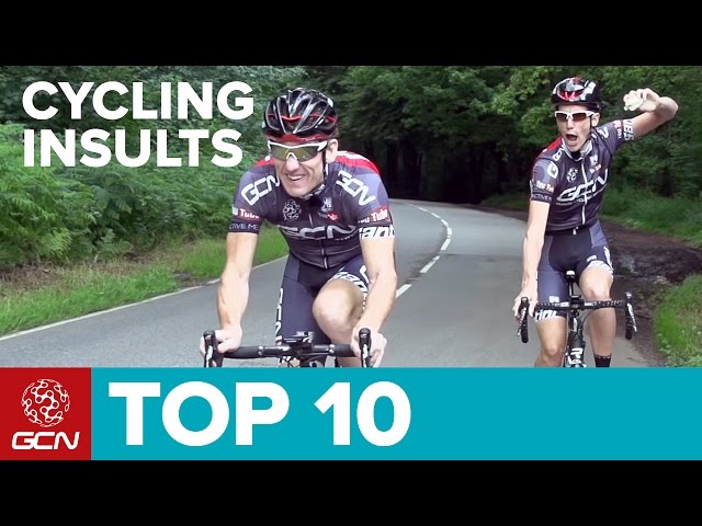 Top 10 Cycling Insults