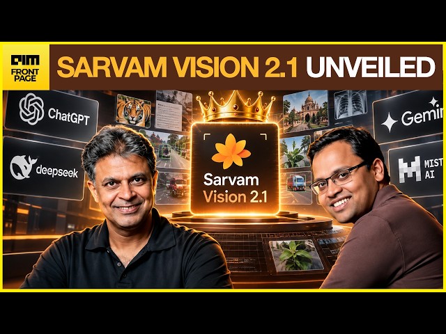HUGE: Sarvam Vision 2.1 Tops All Models on India's 22-Language Document Benchmark Including ChatGPT