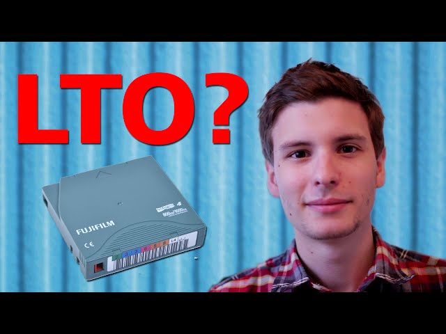 What the Heck are LTO Drives? - ThioJoeTech