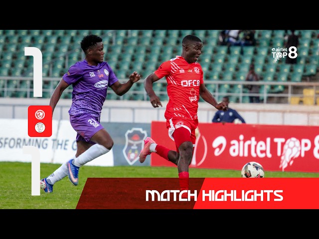 FCB Nyasa Big Bullets 1-1 Ekhaya FC | Airtel Top 8 Quarterfinal 1st Leg Highlights