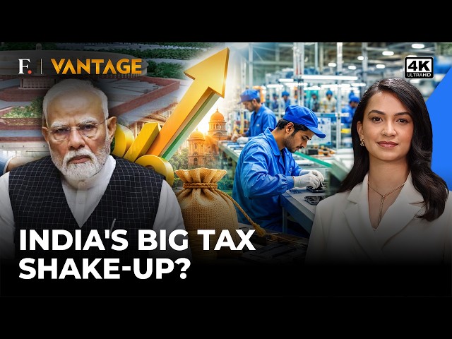 India to Ease Tax Rules for Offshore Funds to Woo Foreign Capital? | Vantage on Firstpost | 4K
