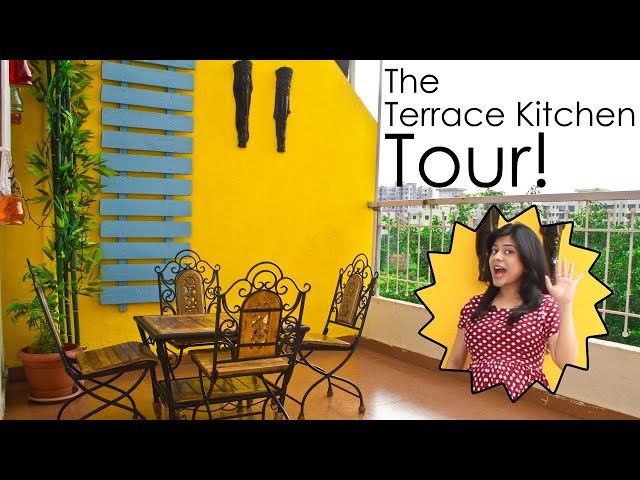 The Terrace Kitchen Tour | DIY Kitchen in Terrace ~ The Terrace Kitchen
