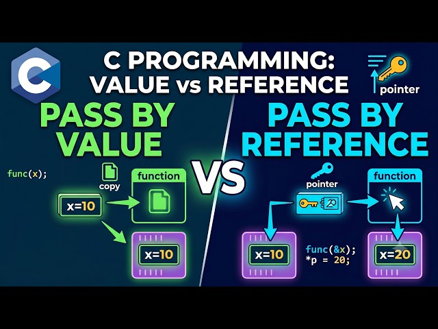 Pointers and Functions in C | C Series #19