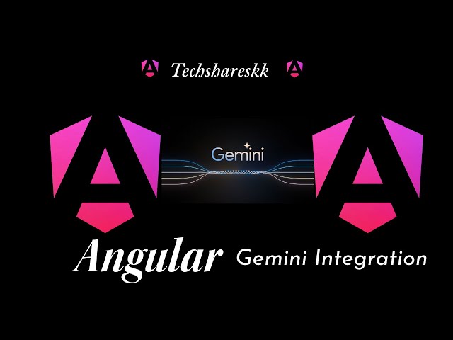 Gemini Angular Integration | Angular 17 Integration | AI Integration | Angular Chatbot