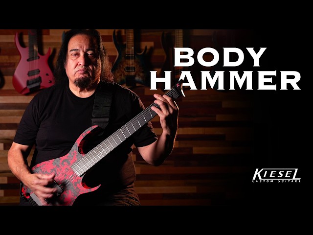 Dino Cazares - "Body Hammer" Playthrough - Fear Factory - Kiesel Guitars