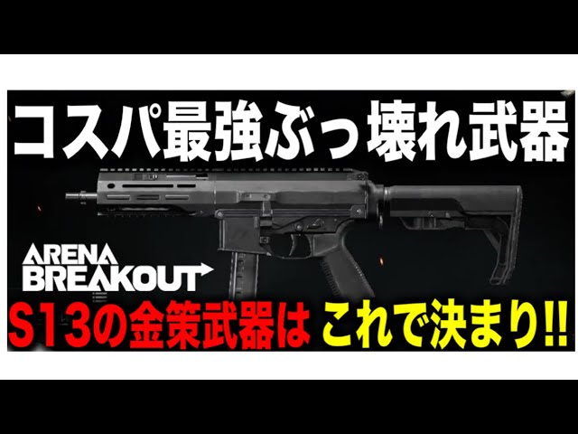 The Best Budget-Friendly Weapon in S13 is Broken www #arenabreakout