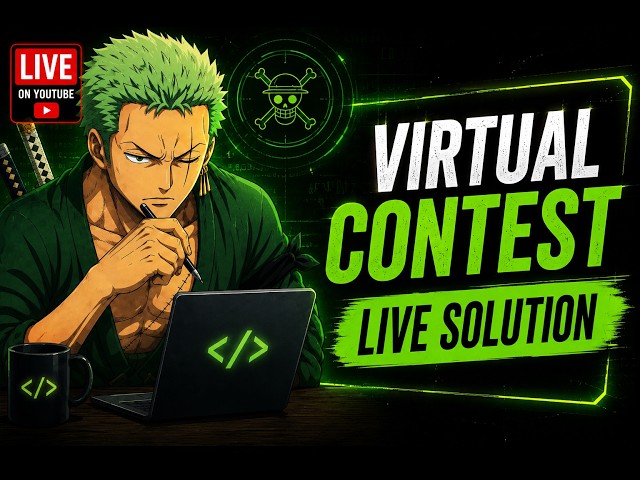 🚀 LIVE: LeetCode Virtual Contest | Deep Logic & Hard Problem Solving 💻🔥