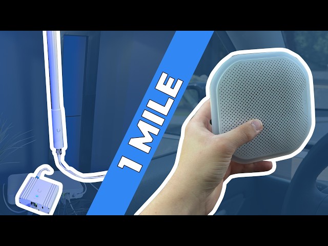 Ubiquiti Says This Alarm Antenna Can Go 3 Miles… So I Tested It
