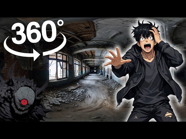 Can You Find Sung Jinwoo? 🖤👀 | Solo Leveling 360° VR