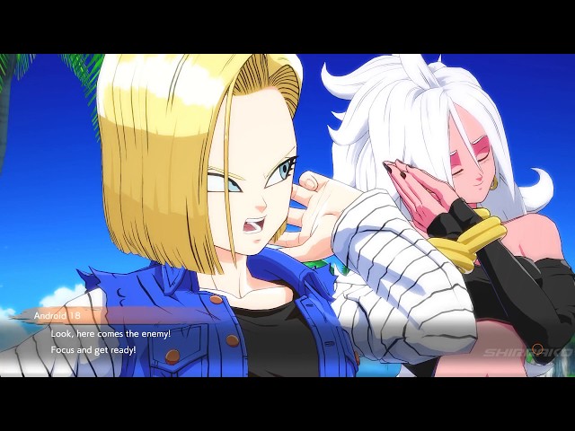 Dragon Ball FighterZ - Android 21 Embarrasses Android 18