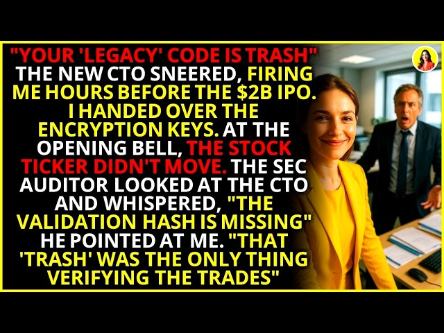 Fired For Legacy Code, I Crashed The $2B IPO 💼  #CorporateRevenge