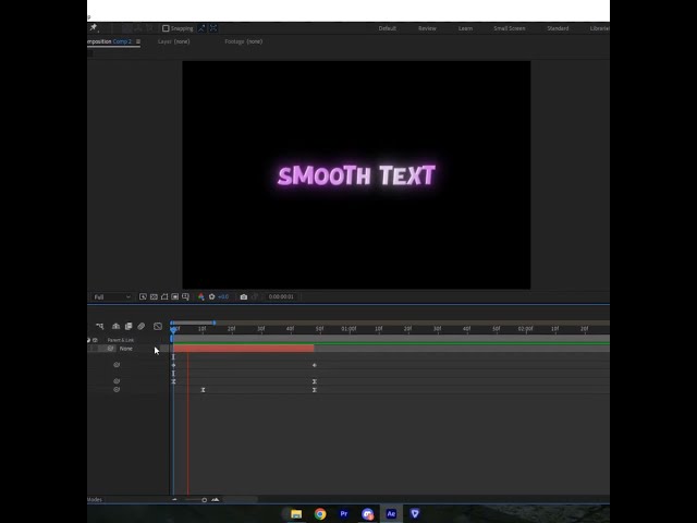 Smooth Liquid Text Fade Out Animation | After Effects Tutorial