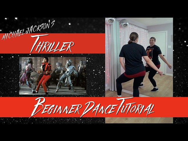 LEARN "Thriller" 🧟‍♀️ Michael Jackson 🧟‍♀️ (BEGINNER DANCE TUTORIAL) 🧟‍♀️ Step-by-Step, Back-view!