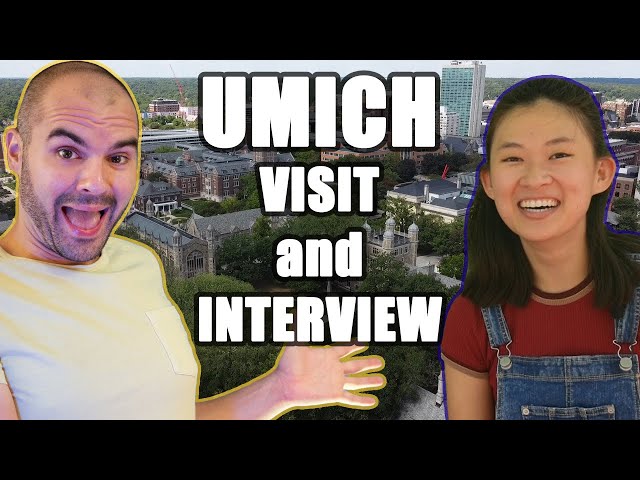 I visited the University of Michigan and interviewed a student who works at SCORE