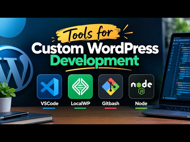 Tools You Need to Build Custom WordPress Sites - Don't remain a pagebuilder user #wordpress