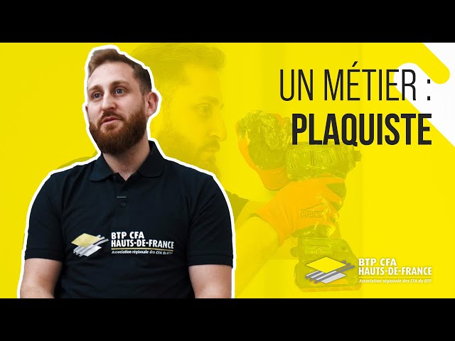 Un métier : Plaquiste