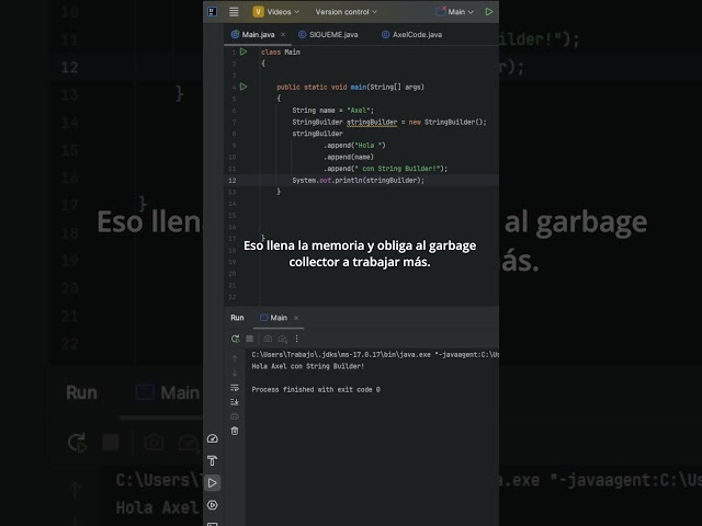 Evita crear objetos innecesarios en Java ⚡️ (String vs StringBuilder)