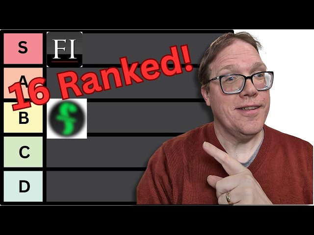 I Ranked 16 Screenwriting Software Tools — The Ultimate Tier List