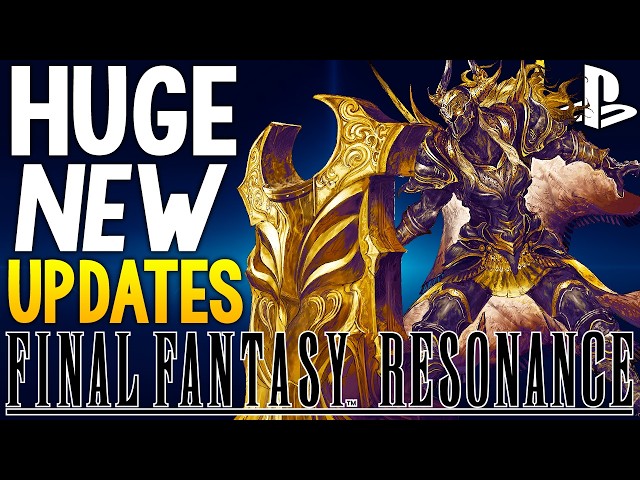 BIG Final Fantasy Resonance UPDATES - NEW Gameplay DETAILS, Story + MORE!