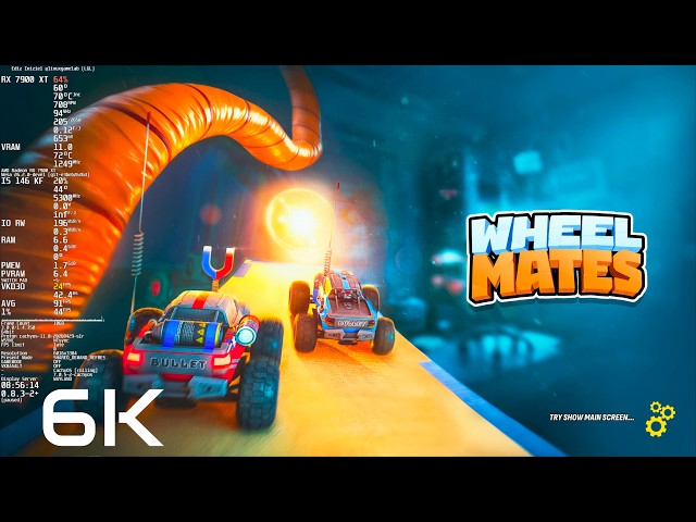 Wheelmates RC-Car Racing Game On Linux
