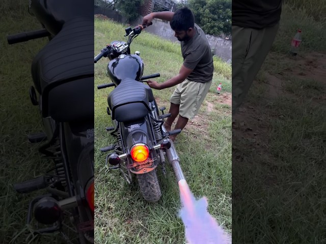 New Bullet Bs6 m Pataka Kese Fode 🔥| B 4 Bullet | #shorts #youtubeshorts #viralvideo #trending