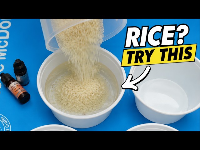 Why You Should Be Putting Rice in Your Resin