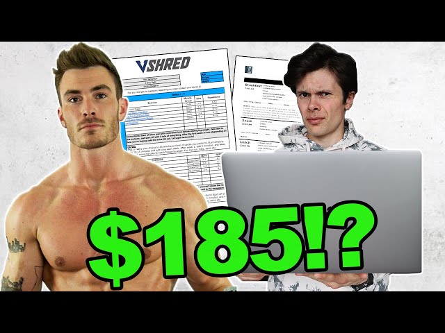 I Paid $185 For A Custom V SHRED Program (Scammed?)