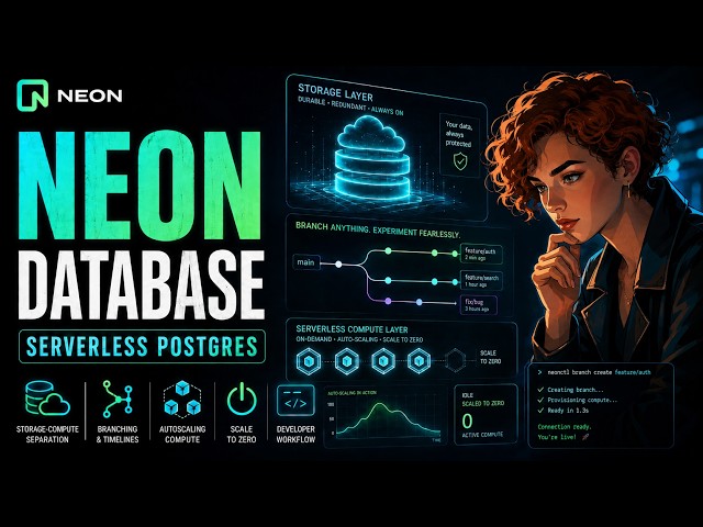 Neon - Postgres Built for Serverless Workflows - Storage, Compute, Branching & Autoscaling