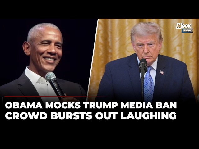 ‘My Imagination Could NOT Foresee…’: Obama Hilariously Mocks Trump’s White House Media Ban