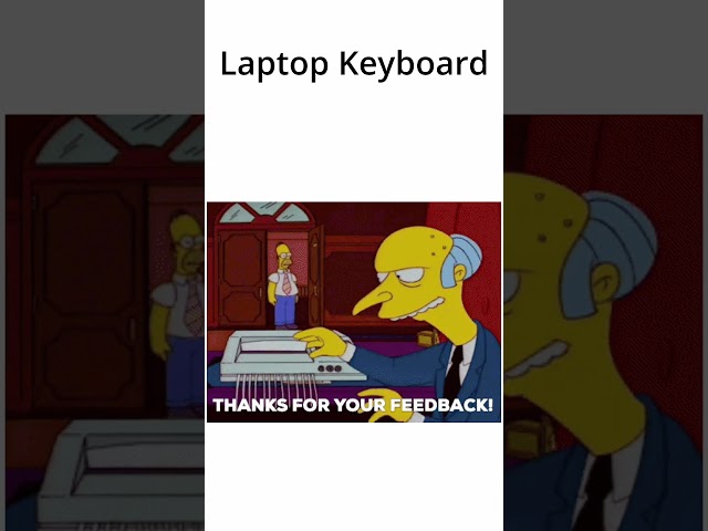 The Laptop Keyboard explained in less than 30 seconds #explained #laptop  #keyboard